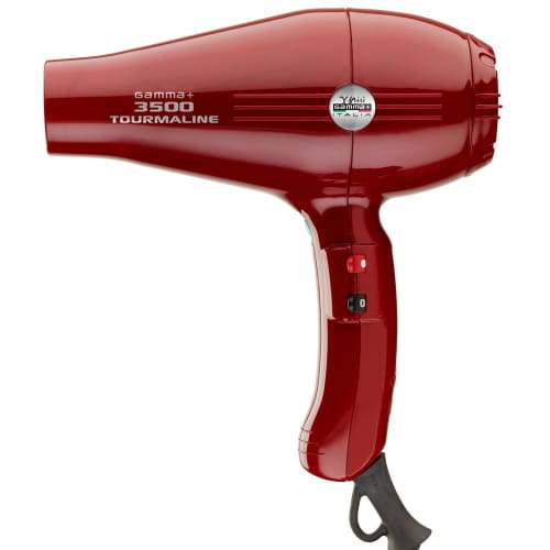 Gamma+ 3500 Tourmaline Hair Dryer, 2000W, Red